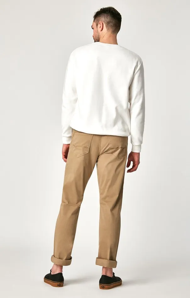 Matt Straight Leg In British Khaki Twill Men Mavi Jeans Pants Matt Straight Leg In British Khaki Twill Men Mavi Jeans Pants