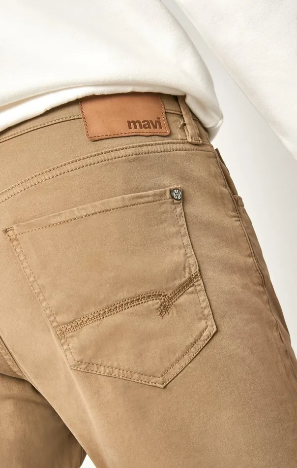 Matt Straight Leg In British Khaki Twill Men Mavi Jeans Pants Matt Straight Leg In British Khaki Twill Men Mavi Jeans Pants