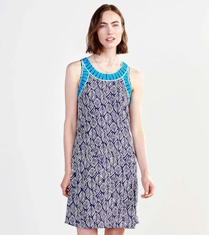 Meghan Dress 8211 Shoreline Ripples Hatley