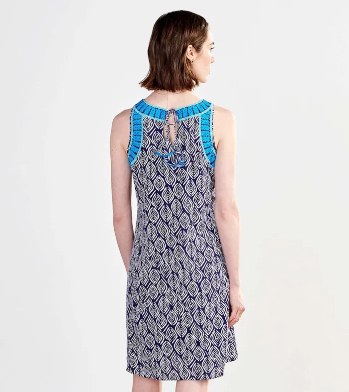 Meghan Dress 8211 Shoreline Ripples Hatley