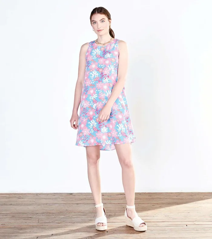 Meghan Dress 8211 Wild Garden Hatley