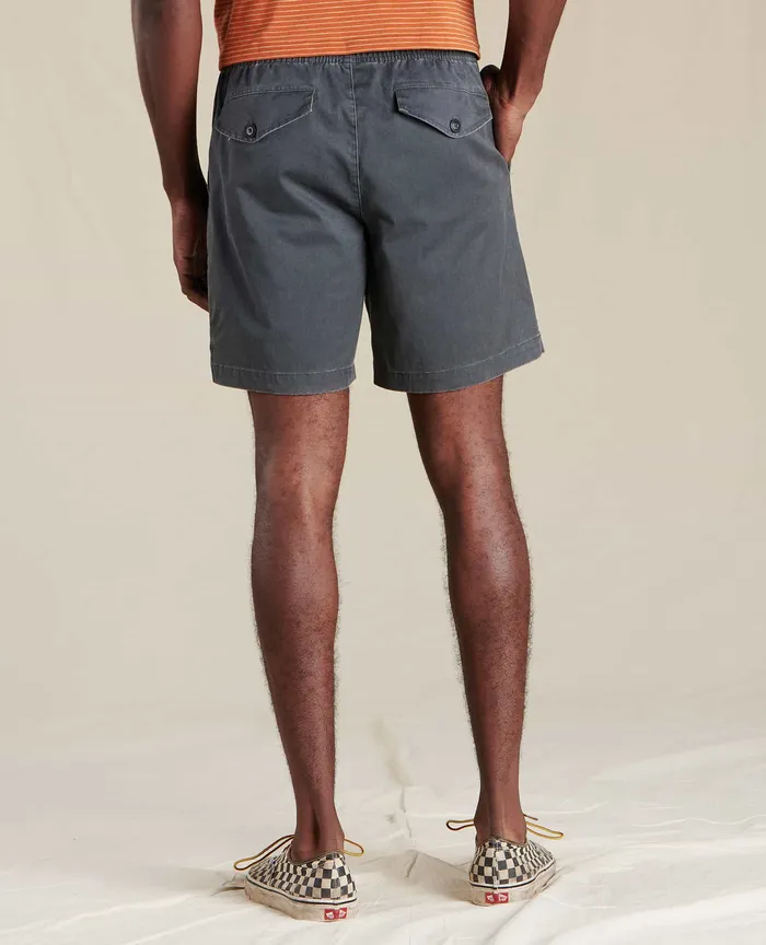 Men8217s Mission Ridge PullOn Short Iron Vintage Wash Shorts ToadandCo