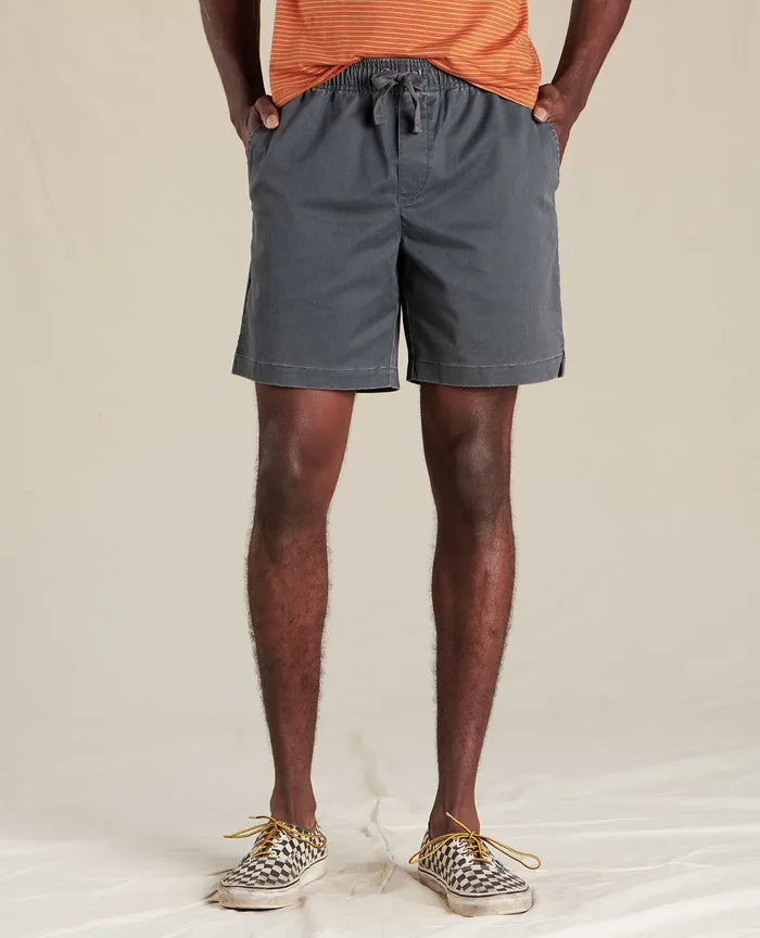 Men8217s Mission Ridge PullOn Short Iron Vintage Wash Shorts ToadandCo