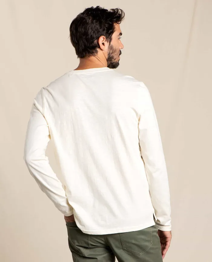 Men8217s ToadandCo Men8217s Primo Long Sleeve Henley Salt Shirts