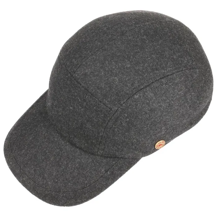 Men Baseball Caps Mayser Tino Sympatex Ear Flaps Cap Anthracite Men Baseball Caps Mayser Tino Sympatex Ear Flaps Cap Anthracite