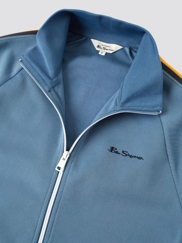 Men Ben Sherman Jackets and Outerwear Signature ZipThrough Track Jacket 8211 Blue Men Ben Sherman Jackets and Outerwear Signature ZipThrough Track Jacket 8211 Blue