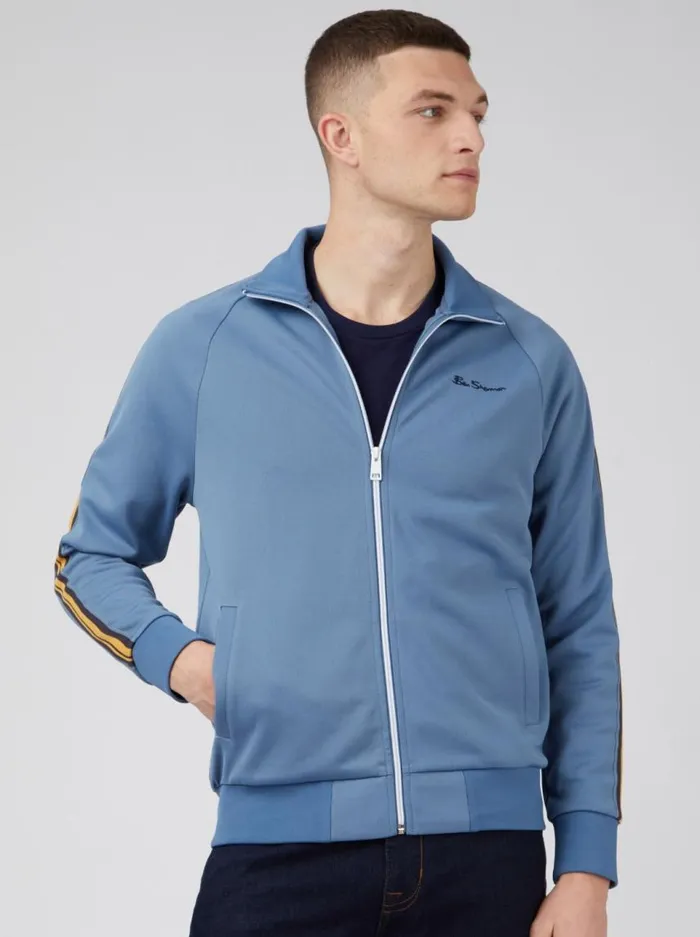 Men Ben Sherman Jackets and Outerwear Signature ZipThrough Track Jacket 8211 Blue Men Ben Sherman Jackets and Outerwear Signature ZipThrough Track Jacket 8211 Blue