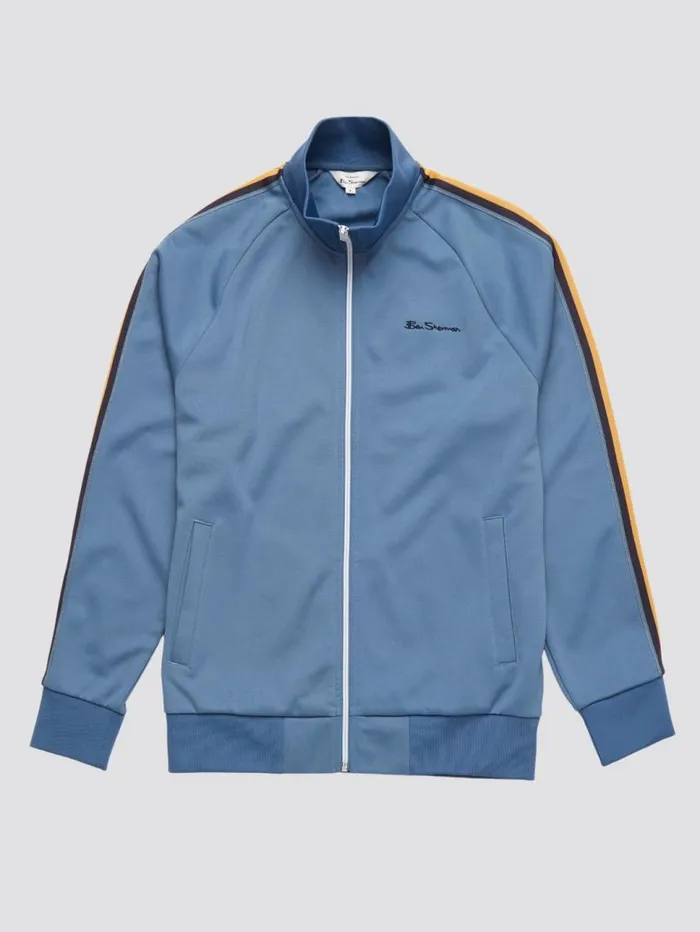 Men Ben Sherman Jackets and Outerwear Signature ZipThrough Track Jacket 8211 Blue Men Ben Sherman Jackets and Outerwear Signature ZipThrough Track Jacket 8211 Blue