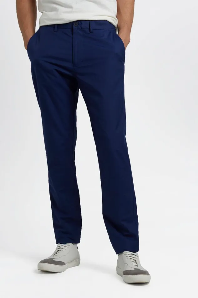 Men Ben Sherman Pants and Chinos Everyday Slim Fit Chino Pant 8211 Navy