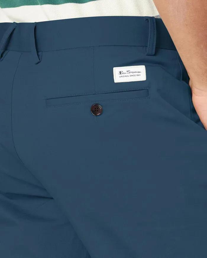 Men Ben Sherman Shorts Signature Classic Chino Short 8211 Indigo