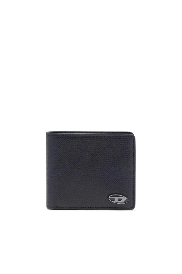 Men BiFold Coin S Black Diesel Wallets