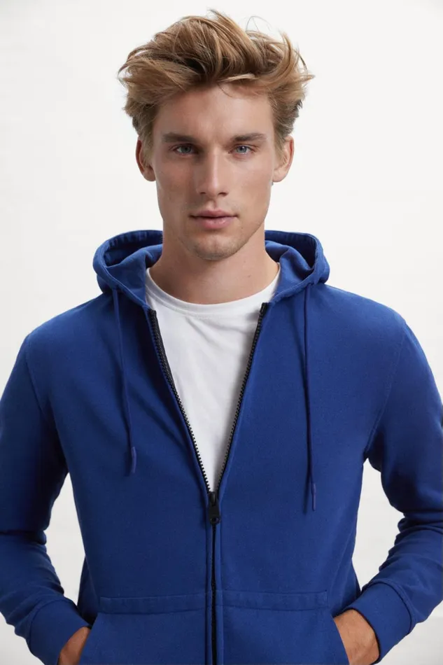 Men Blue Rena Sweatshirt Ecoalf Sweatshirts