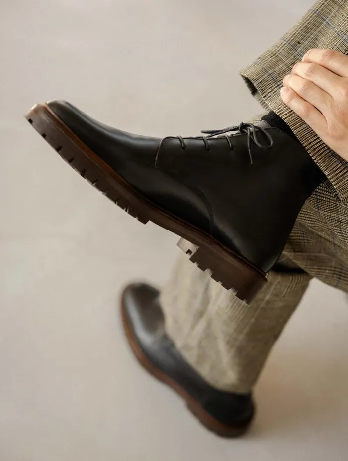 Men Boots Bobbies Howelsen Intense Black