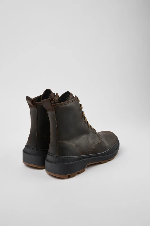 Men Brutus Trek MICHELIN Brown Nubuck Medium Boots Camper Ankle Boots Men Brutus Trek MICHELIN Brown Nubuck Medium Boots Camper Ankle Boots