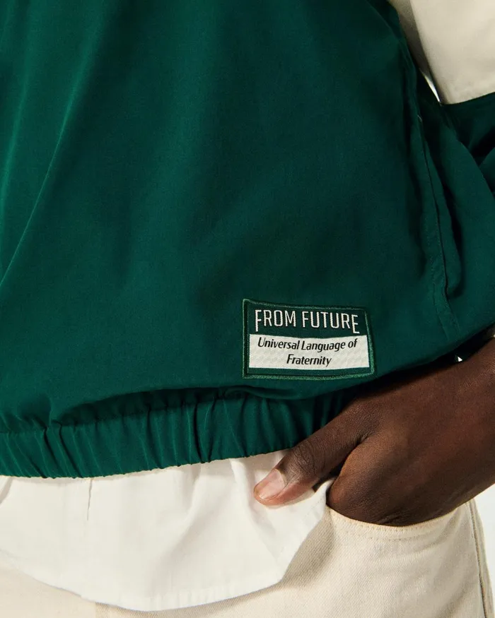 Men Coats and Jackets From Future Outerwear Jacket Soccer Green