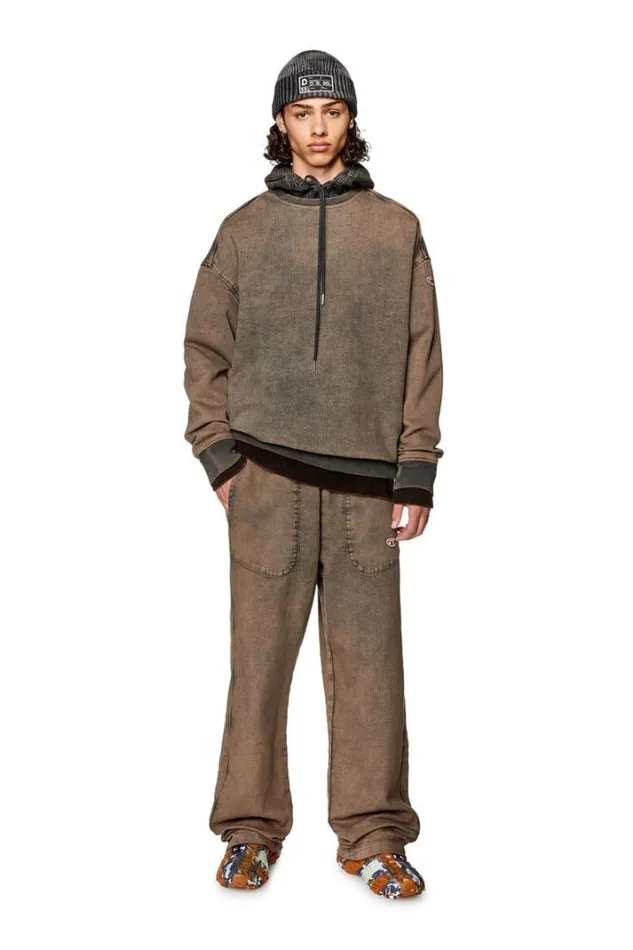 Men DKribNe Brown Diesel Sweaters