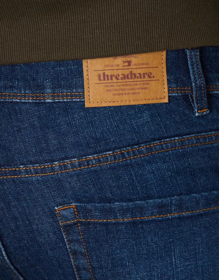 Men Dark Wash Stretch Heritage Slim Fit Jeans Threadbare Slim Fit Men Dark Wash Stretch Heritage Slim Fit Jeans Threadbare Slim Fit