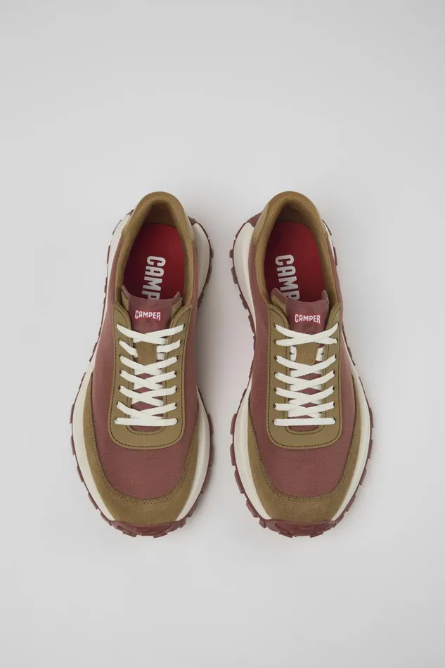 Men Drift Trail VIBRAM Red TextileNubuck Sneaker Camper Sneakers Men Drift Trail VIBRAM Red TextileNubuck Sneaker Camper Sneakers