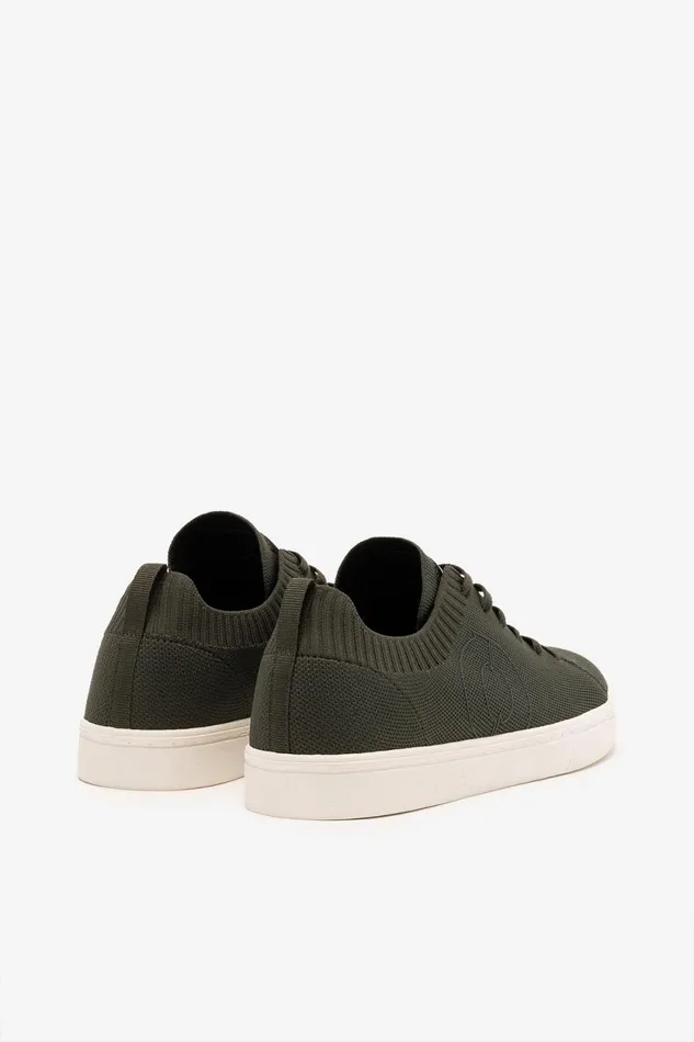 Men Green Jersey Trainers Ecoalf Sneakers