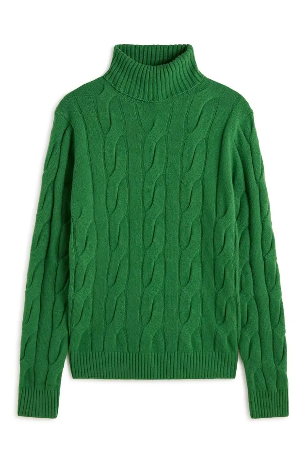 Men Green New Bruna Knitted Jumper Ecoalf Knitwear