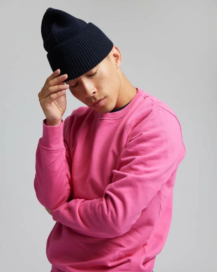 Men Hats Colorful Standard Merino Wool Hat Honey Beige