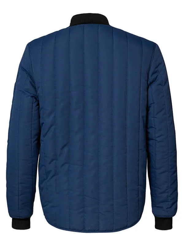 Men Jackets Petrol Industries Lightly Padded Jacket Petrol Blue