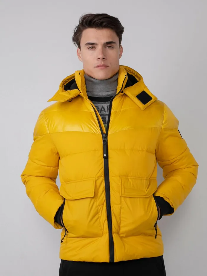 Men Jackets Petrol Industries Padded Jacket Antique Yellow