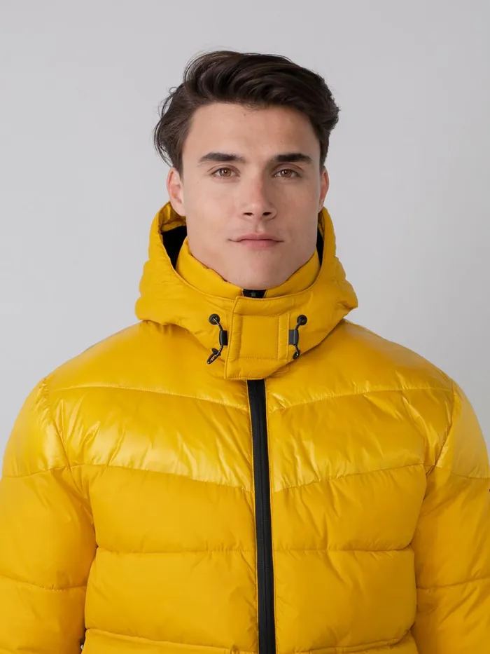 Men Jackets Petrol Industries Padded Jacket Antique Yellow