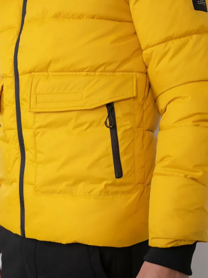 Men Jackets Petrol Industries Padded Jacket Antique Yellow