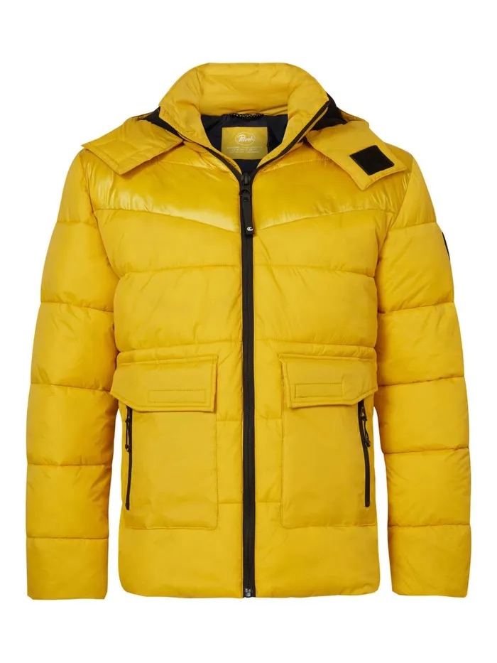 Men Jackets Petrol Industries Padded Jacket Antique Yellow