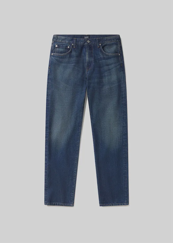 Men Jeans Citizens Of Humanity Elijah Relaxed Straight Japanese Selvedge In Covell