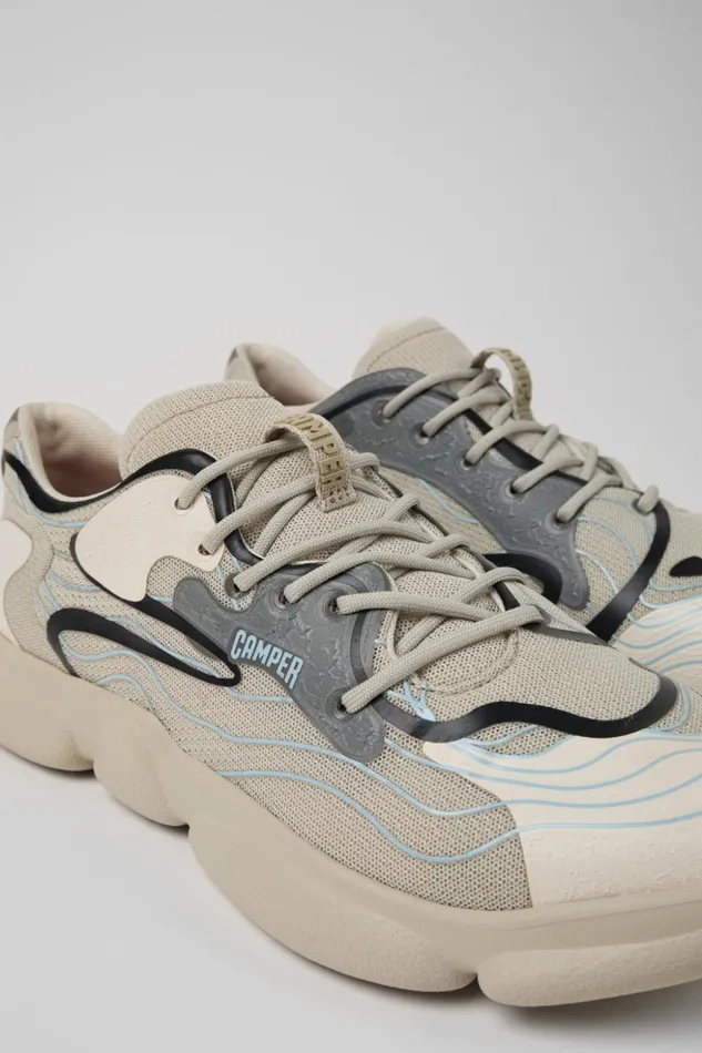 Men Karst Multicolored Textile Sneaker Camper Sneakers