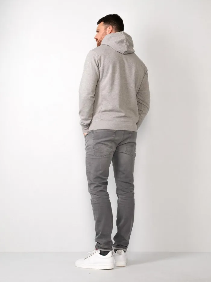 Men Knits and Sweats Petrol Industries Essential Hoodie Light Grey Melee