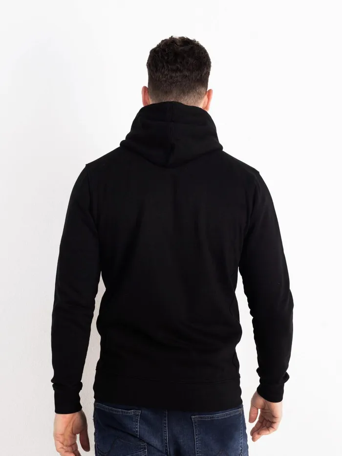 Men Knits and Sweats Petrol Industries Essential Zip Hoodie Black