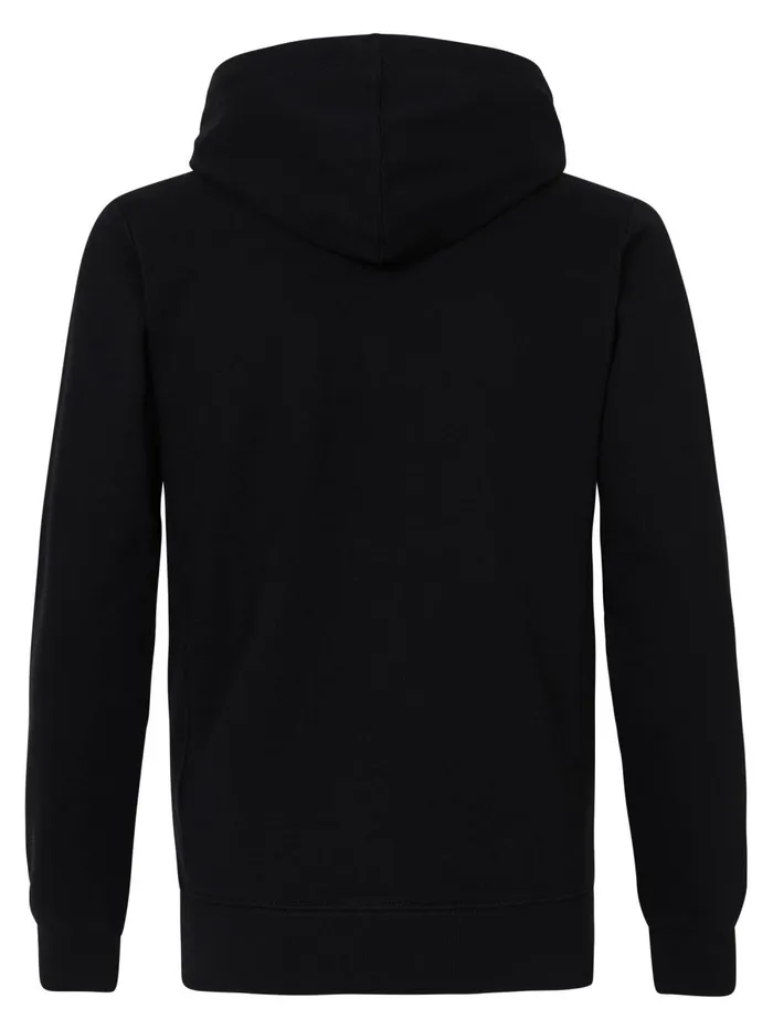 Men Knits and Sweats Petrol Industries Essential Zip Hoodie Black