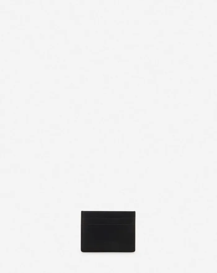 Men Lanvin Wallets and Small Leather Goods Hobo Tie Leather Card Holder Black Men Lanvin Wallets and Small Leather Goods Hobo Tie Leather Card Holder Black