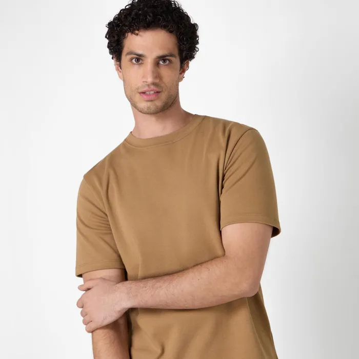 Men Oliver Sweeney T Shirts and Polos Palmela Camel