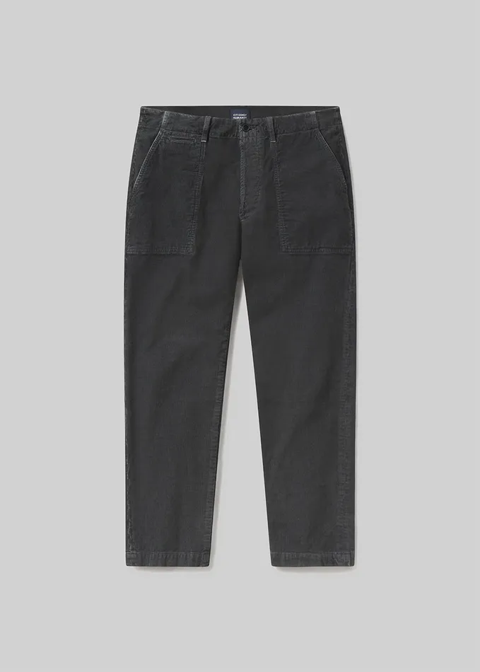 Men Pants Citizens Of Humanity Finn Relaxed Trouser Corduroy In Charred Cedar