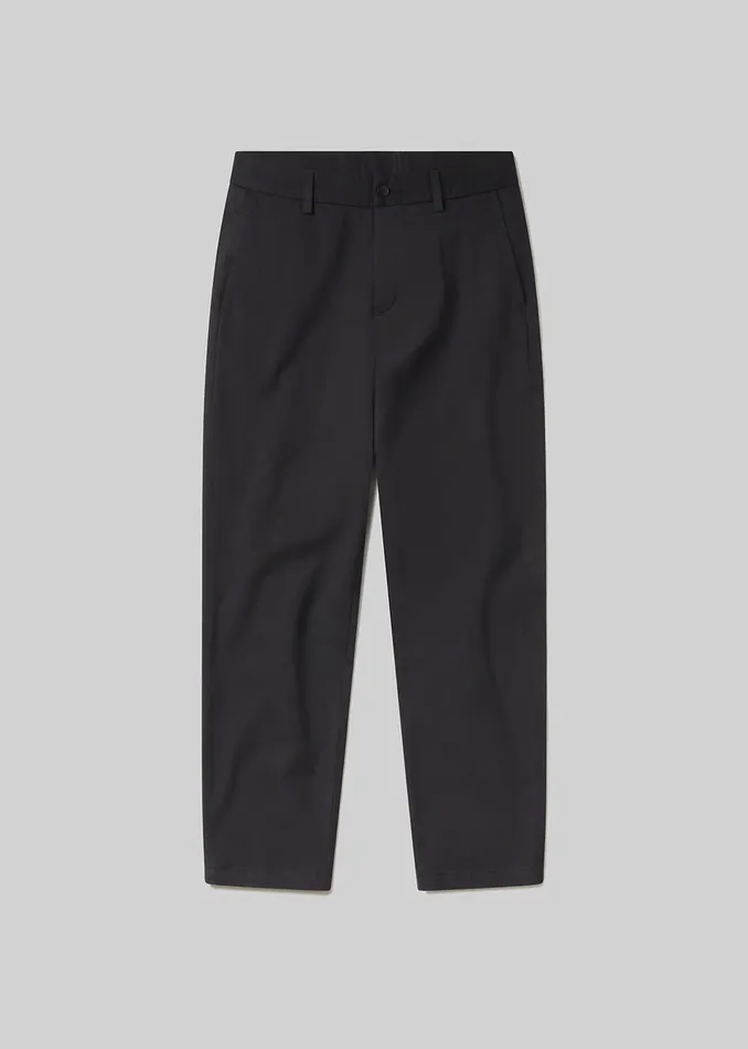 Men Pants Citizens Of Humanity Flat Front Chino In Black