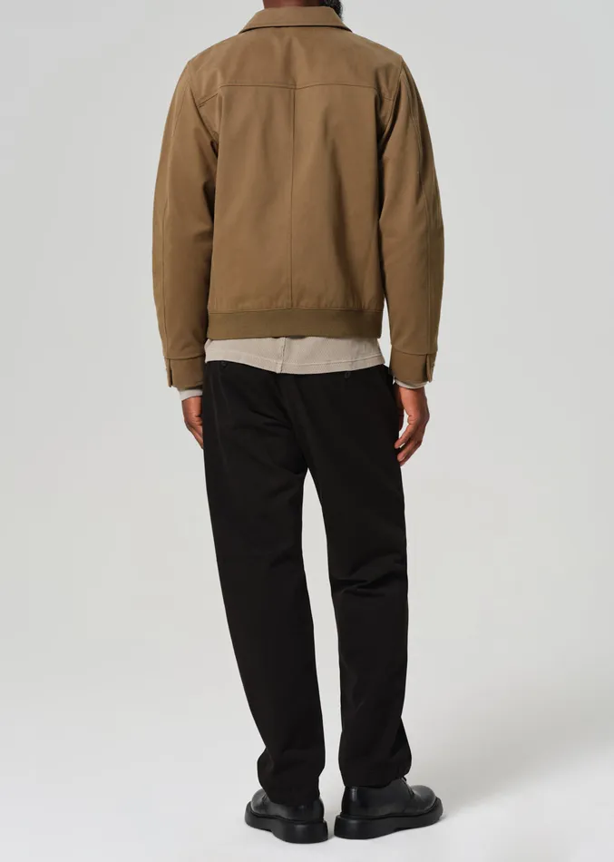 Men Pants Citizens Of Humanity Flat Front Chino In Black