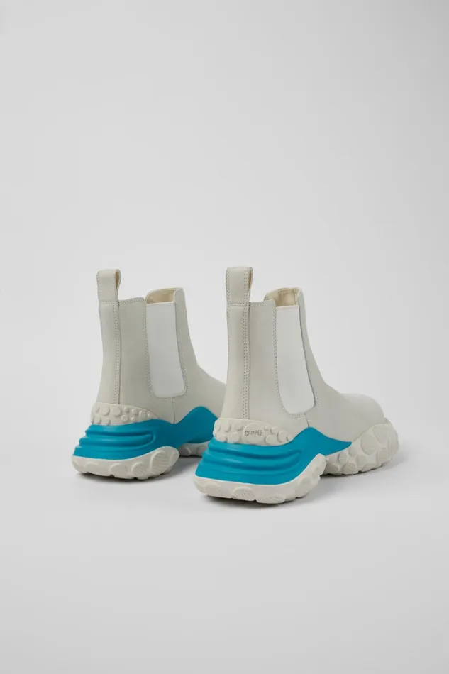 Men Pelotas Mars White Responsibly Raised Leather Ankle Boots Camper Ankle Boots Men Pelotas Mars White Responsibly Raised Leather Ankle Boots Camper Ankle Boots