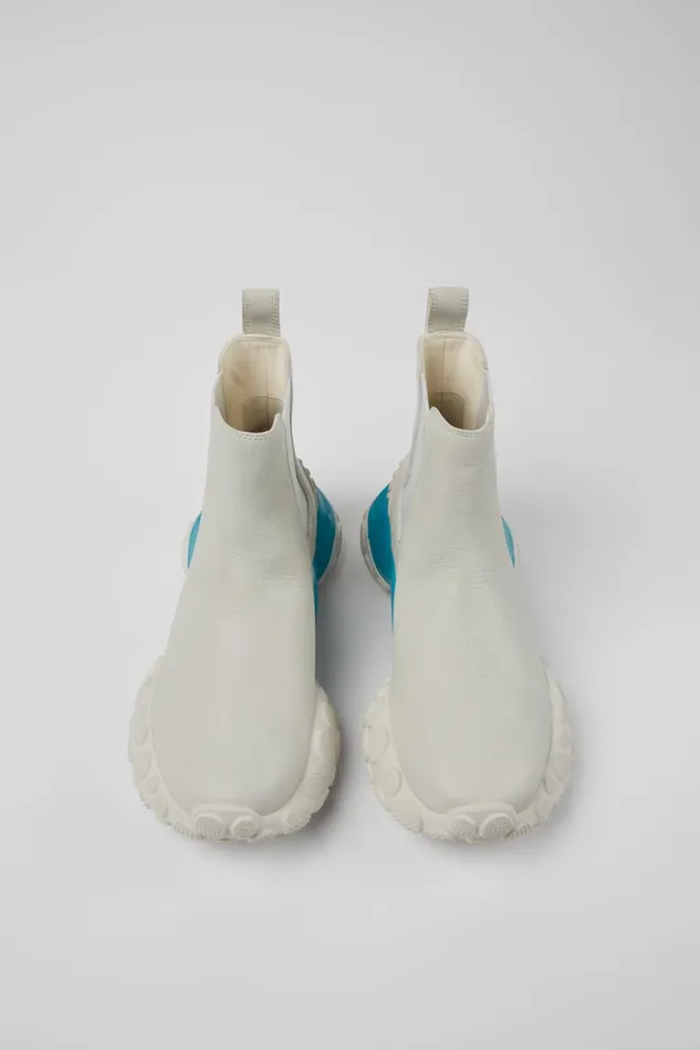 Men Pelotas Mars White Responsibly Raised Leather Ankle Boots Camper Ankle Boots Men Pelotas Mars White Responsibly Raised Leather Ankle Boots Camper Ankle Boots