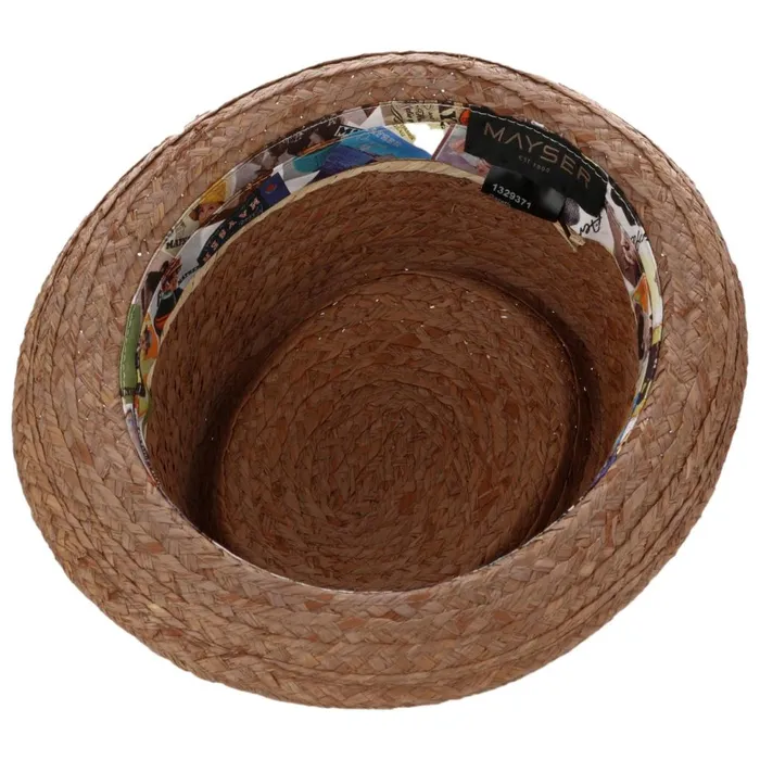 Men Pork Pie Hats Mayser Gareth Pork Pie Straw Hat Brown Men Pork Pie Hats Mayser Gareth Pork Pie Straw Hat Brown