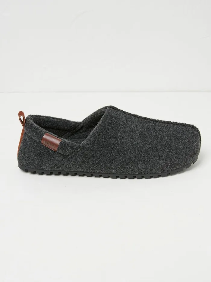 Men Pyjamas and Nightwear Fat Face Frank Grey House Shoes