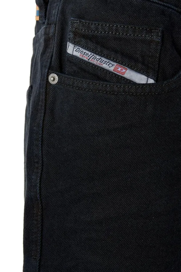 Men RegularShort Blackdark Grey Diesel Trousers And Shorts Men RegularShort Blackdark Grey Diesel Trousers And Shorts