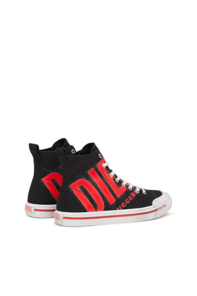 Men SAthos Mid X Black Diesel Sneakers Men SAthos Mid X Black Diesel Sneakers