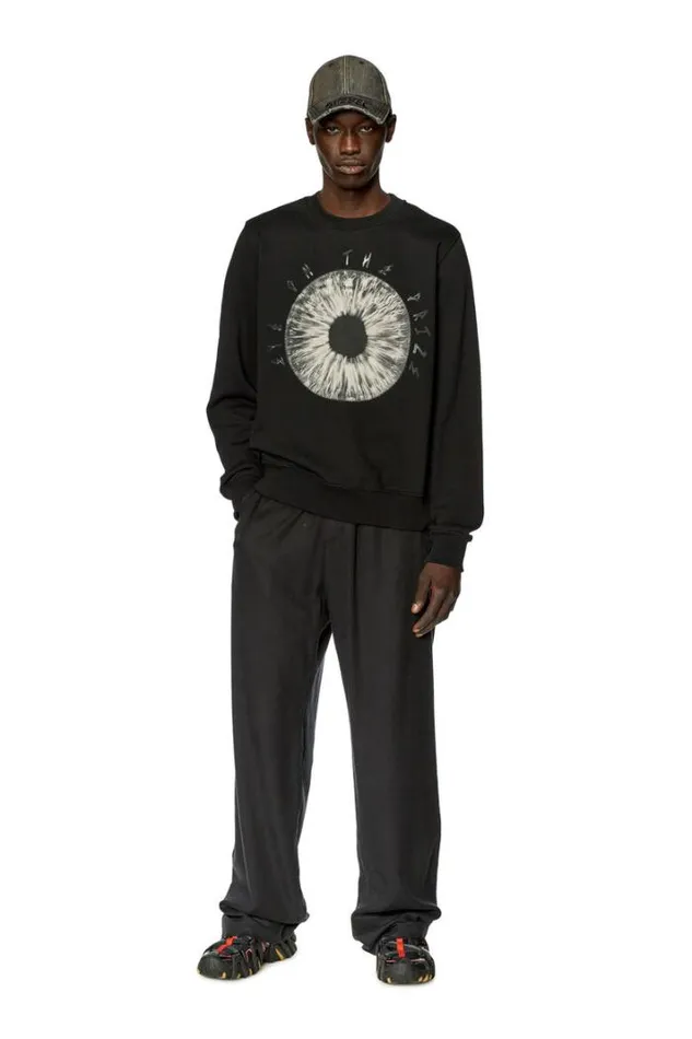 Men SGinnL5 Black Diesel Sweaters