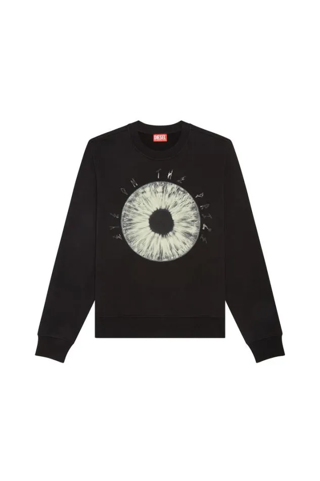 Men SGinnL5 Black Diesel Sweaters Men SGinnL5 Black Diesel Sweaters
