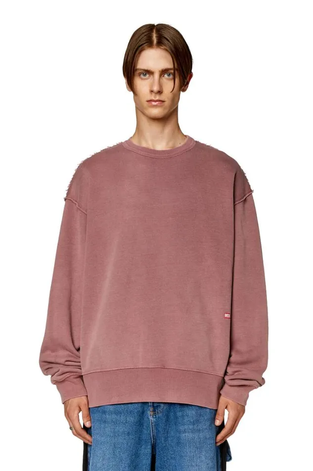 Men SMacsRw Violet Diesel Sweaters Men SMacsRw Violet Diesel Sweaters