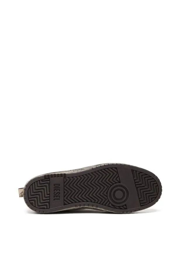Men SUkiyo V2 Mid Pinkblack Diesel Sneakers